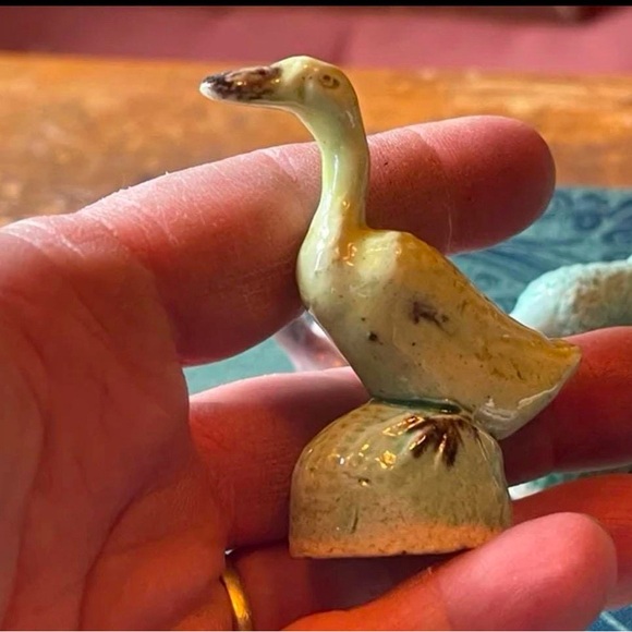 5 vintage German small duck figurines- free shipping - Picture 10 of 10